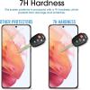 imageamFilm Screen Protector for Samsung Galaxy S21 5G 62 inch 2021 Fingerprint ID Compatible HD Clear Scratch Resistant Hybrid with Easy Installation Tray Polyethylene Terephthalate 2 Pack