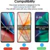 imageamFilm Tempered Glass Screen Protector for Motorola Moto G Stylus 4G 5G 2023 with Easy Installation Handles HD Clear AntiScratch BubbleFree Pack of 3ST2567