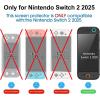 imageamFilm Tempered Glass Screen Protector for Nintendo Switch Lite 55 2019 3 PackSWTCH279