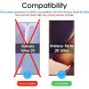 imageamFilm Ultra Glass Screen Protector for Galaxy Note 20 Ultra UV Gel Application Compatible with UltraSonic FingerPrint Scanner for Galaxy Note 20 Ultra 2020 Tempered Glass 2 Pack