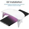 imageamFilm Ultra Glass Screen Protector for Galaxy S20 2 Pack UV Gel Application Tempered Glass Compatible with UltraSonic Fingerprint Scanner for Galaxy S20 2020