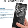 imageamFilm Ultra Glass Screen Protector for Galaxy S20 Ultra 2 Pack Tempered Glass Fully Compatible with Ultrasonic Fingerprint Scanner