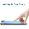 imageamFilm33 Pack AutoAlignment Magnetic OneTouch for Samsung Galaxy S24 Plus 67 Tempered Glass Screen Protector 3 Camera Lens Protector 30 Seconds Installation 9H Hardness Bubble Free Reusable