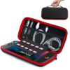 imageamCase Carrying Case for Nintendo Switch 2 79 2025  Protective Hard Shell Portable Travel Carrying Case Pouch for Switch Console and Accessories BlackRed