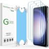 imageamFilm 3 Pack Magnetic OneTouch for Samsung Galaxy S23 61quot Screen Protector Tempered Glass9H Hardness30 Seconds AutoAlignment ampamp Ultra Fast InstallationMagnetic ampamp Reusable