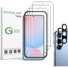 imageamFilm 3 Pack Screen Protector for Samsung Galaxy A35A55 5G 20249H Hardness Tempered GlassAnti ScratchBubble FreeEasy Installation24FE67 inch