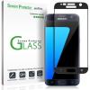 imageamFilm Glass Screen Protector for Galaxy S7 Tempered Glass Dot Matrix 3D Curved with Black Border