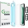 imageamFilm OneTouch Screen Protector for Samsung Galaxy S22 5G 61 Inch 9H Hardness with Camera Lens Protector Easiest to Installation and Bubble Free Tempered Glass 2 PackS2261