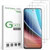 imageamFilm Tempered Glass Screen Protector for Motorola Moto G Stylus 4G 5G 2023 with Easy Installation Handles HD Clear AntiScratch BubbleFree Pack of 3ST2365