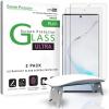 imageamFilm Ultra Glass Screen Protector for Samsung Galaxy Note 10 Plus UV Gel Application Compatible with UltraSonic FingerPrint Scanner for Galaxy Note 10 Plus2019 Tempered Glass 2 Pack