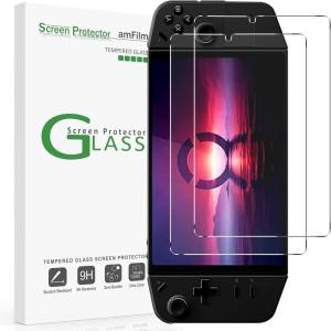 imageamFilm 2 Pack Upgrade Version Screen Protector for Lenovo Legion Go Handheld 2023 Tempered Glass 88 inch Full Coverage Transparent Ultra HD AntiScratch AntiFingerprintLegion Go88