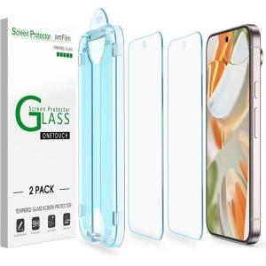 imageamFilm AutoAlignment OneTouch for Google Pixel 9a 63quot Screen Protector 2025 Tempered Glass 30 Seconds Installation Bubble Free Case Friendly AntiScratch 2 PackPixel 963