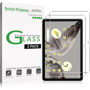 imageamFilm Designed for Google Pixel Tablet 11inch Tempered Glass Screen Protector Zero Bubbles9H Hardness AntiScratch Antifingerprint9999 HD Clear