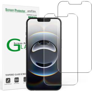 imageamFilm Essential Screen Protector for Apple iPhone SE 3 SE2 iPhone 8 iPhone 7 iPhone 6S iPhone 6 47quot Premium 9H Tempered Glass AntiScratch HDClear and TouchSensitive Case Friendly 2 PackIPh16eiph13iph1461