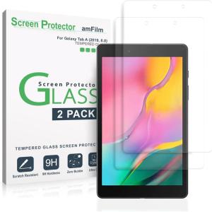 imageamFilm Glass Screen Protector for Galaxy Tab A 80 2019 Version SMT290 Tempered Glass Screen Protector 2 Pack