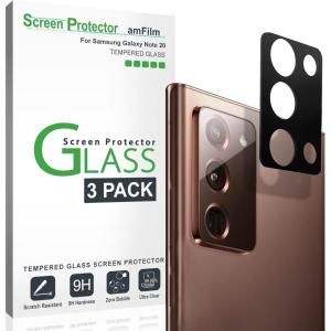 imageamFilm Glass Screen Protector for Samsung Galaxy Note 20 Back Camera Protector 3 Pack