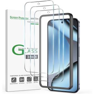 imageamFilm Screen Protector Compatible with Google Pixel 7 63quot Tempered Glass 026mm Thickness HD Clear AntiScratch BubblesFree Tempered Glass 3 PackPixel 99P63