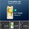 imageamFilm 2 Pack Lightning to USBC Adapter OneTouch 22 Pack for iPhone 15 61quot Screen Protector Tempered Glass with Camera Lens Protector