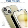 imageamFilm 2 Pack Lightning to USBC Adapter OneTouch 22 Pack for iPhone 15 61quot Screen Protector Tempered Glass with Camera Lens Protector