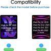 imageamFilm 2 Pack OneTouch AutoAlignment Screen Protector for iPad Air 54 109 Inch20222020  iPad Pro 11 inch 202220212020 Tempered Glass Apple Pencil Compatible