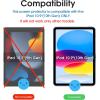 imageamFilm 2Pack Glass Screen Protector for iPad 11th A16 2025 11 Inch  10th Generation 2022 109 Inch 9H Tempered Glass Screen Protector Ultra Sensitive Face ID ampamp Apple Pencil Compatible