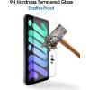 imageamFilm 2Pack PAPERed Glass Screen Protector compatible with iPad mini 7 2024iPad Mini 620219H Tempered GlassAntiScratchPaperMatte Finish