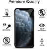 imageamFilm 3 Pack Glass Screen Protector for iPhone 11 Pro MaxiPhone XS Max 65quot Display With Easy Installation Tray