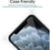 imageamFilm 3 Pack Glass Screen Protector for iPhone 11 Pro MaxiPhone XS Max 65quot Display With Easy Installation Tray