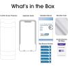 imageamFilm Glass Screen Protector Compatible for iPhone 12 iPhone 12 Pro Display with Easy Installation Tray Glass 3 Pack