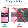 imageamFilm Glass Screen Protector Compatible with iPhone 13 Mini 54quot Display 2021 With Easy Installation Tray  Case Friendly Tempered Glass 3 Pack