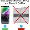 imageamFilm Glass Screen Protector Compatible with iPhone 13 Pro Max iPhone 14 Plus with Easy Installation Tray  Case Friendly Tempered Glass 3 Pack