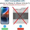 imageamFilm Glass Screen Protector Compatible with iPhone 13 pro 61 inch iPhone 13 61 inch iPhone 14 61 inch with Easy Installation Tray  Case Friendly Tempered Glass 3 Pack