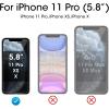 imageamFilm Glass Screen Protector for iPhone 11 Pro XS X 2 Pack Tempered Glass