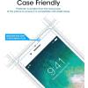 imageamFilm Glass Screen Protector for iPhone 8 Plus 7 Plus 6S Plus 6 Plus 55quot 2 Pack Tempered Glass Screen Protector