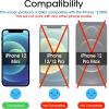 imageamFilm Heavy Duty Screen Protector Glass for iPhone 12 Mini 2020 54quot Display Tough Glass  Padded Edges to CushionAbsorb Impact
