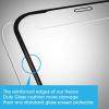 imageamFilm Heavy Duty Screen Protector Glass for iPhone 12 Mini 2020 54quot Display Tough Glass  Padded Edges to CushionAbsorb Impact