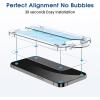 imageamFilm OneTouch 21 Pack for iPhone 15 Plus 67quot Screen Protector Tempered Glass with Camera Lens Protector Easiest Premium Installation Kit Bubble Free Case Friendly 9H Hardness AntiScratch