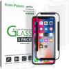 imageamFilm 3Pack iPhone XSX Screen Protector 026mm 9H Tempered Glass Screen Protector with Easy Installation Tray for Apple iPhone 10
