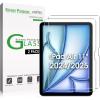 imageamFilm Screen Protector for iPad Air 11 Inch OLED M2 M3 2024 2025 Model Tempered Glass Face ID ampamp Apple Pencil Pro ampamp Case Compatible  AntiScratch 9999 HD Clear