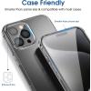 imageamFilm 2 Pack Lightning to USBC Adapter OneTouch 22 Pack for iPhone 15 Pro 61quot Screen Protector Tempered Glass with Camera Lens Protector