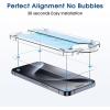 imageamFilm 2 Pack Lightning to USBC Adapter OneTouch 22 Pack for iPhone 15 Pro Max 67quot Screen Protector Tempered Glass with Camera Lens Protector
