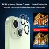 imageamFilm OneTouch 43 Pack for iPhone 15 Plus 67quot Screen Protector Tempered Glass with Camera Lens Protector