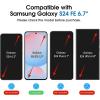 imageamFilm AutoAlignment OneTouch for Samsung Galaxy S25 FE 67 Screen Protector  Camera Lens ProtectorTempered Glass 30 seconds Installation Bubble Free Case Friendly AntiScratch 22 PackS24FE67