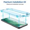 imageamFilm AutoAlignment OneTouch for Samsung Galaxy S25 FE 67 Screen Protector  Camera Lens ProtectorTempered Glass 30 seconds Installation Bubble Free Case Friendly AntiScratch 22 PackS2261