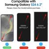 imageamFilm AutoAlignment OneTouch for Samsung Galaxy S25 FE 67 Screen Protector  Camera Lens ProtectorTempered Glass 30 seconds Installation Bubble Free Case Friendly AntiScratch 22 PackS2462