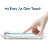 imageamFilm AutoAlignment OneTouch for Samsung Galaxy S25 FE 67 Screen Protector  Camera Lens ProtectorTempered Glass 30 seconds Installation Bubble Free Case Friendly AntiScratch 22 PackS25U69
