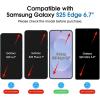 imageamFilm AutoAlignment OneTouch for Samsung Galaxy S25 FE 67 Screen Protector  Camera Lens ProtectorTempered Glass 30 seconds Installation Bubble Free Case Friendly AntiScratch 22 PackS25E67
