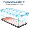 imageamFilm AutoAlignment OneTouch for Samsung Galaxy S25 FE 67 Screen Protector  Camera Lens ProtectorTempered Glass 30 seconds Installation Bubble Free Case Friendly AntiScratch 22 PackS22P66