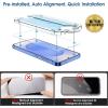 imageamFilm AutoAlignment OneTouch for Samsung Galaxy S25 FE 67 Screen Protector  Camera Lens ProtectorTempered Glass 30 seconds Installation Bubble Free Case Friendly AntiScratch 22 PackS2562