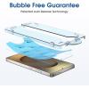 imageamFilm AutoAlignment OneTouch for Samsung Galaxy S25 FE 67 Screen Protector  Camera Lens ProtectorTempered Glass 30 seconds Installation Bubble Free Case Friendly AntiScratch 22 PackS25U69